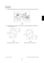 Page 373June 2004 © TOSHIBA TECe-STUDIO200L/202L/230/232/280/282 ADJUSTMENT
3 - 77
3
[B] Adjustment 
Simplex copying: 
(1) Shift the aligning plate with the scale as the g uide shown in the figure below to adjust the skew.
 Fig.3-96
(2) If the image skew is C as shown in the figure  below, shift the aligning plate in the direction of 
+, and if D, shift it to -.
 Fig.3-97  Fig.3-98
Shift the aligning plate in the direction of +. Sh ift the aligning plate in the direction of -.
C
D
05/11 