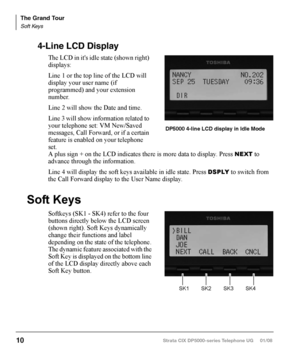 Page 26Strata CIX DP5000-series Telephone UG     01/08 