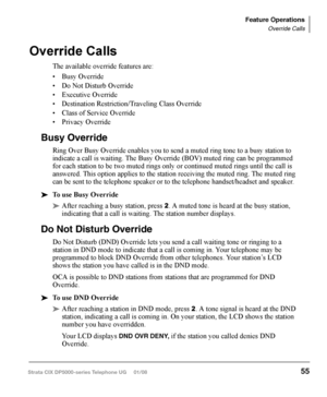 Page 71Strata CIX DP5000-series Telephone UG     01/08 