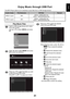 Page 4141
English
Enjoy Music through USB Port
The MP3 Player allows you to playback music files from a USB storage device.
Audio CodecFile ExtensionBit RateRemark
MPEG1 Layer2MP332Kbps~ 448Kbps(Bit rate) 32KHz ~ 48KHz(Sampling rate)
MPEG1 Layer3MP332Kbps ~ 320Kbps(Bit rate) 32KHz ~ 48KHz(Sampling rate)
Play Music Files
Insert a USB storage device and  press  on the remote.
Use ▲ or ▼ to select MEDIA and press .
TV
      1
      2
      3C
HDMI1
HDMI2
MEDIA
PC
Inputs
Press ◄ or ► to select MUSIC and press  to...