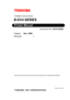 Page 1
PRINTED IN JAPAN 
 
TOSHIBA Thermal Printer 
B-EV4 SERIES 
 
Document No. EO18-33025 
 
Original  Nov, 2008 
(Revised ) 
 
 
Printer Manual
This manual includes the contents of the  Product Description, and Maintenance Manual.   