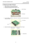 Page 293. REPLACING THE IMPORTANT PARTS EO18-33025 
(Revision Date: Mar. 27, 2009) 
3.3 Replacing the Main PC Board
 
3-7 
3.3 Replacing the Main PC Board 
1.  Refer to section 3.2 to remove the lower cover. 
2.  Remove the screw from the main PC board. 
3.  Disconnect all connectors from the main PC board. 
 
 
 
4.  Use the Phillips screwdriver to remove the 2 screws and use the socket wrench to 
remove the 2 bolts. 
 
5.  Detach the interface plate and the black mylar from the main PC board. 
 
 
 
 
Main PC...