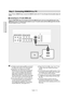 Page 16Connecting & Setting Up
English - 16
Step 2 : Connecting HDMI/DVI to a TV
If your TV has a HDMI/DVI input, connect the HDMI/DVI cable to the TV. You will enjoy the best quality image and 
sound.
Connecting to a TV with HDMI Jack
Using an HDMI-HDMI cable (not included) connect the HDMI OUT jack on the rear of the DVD Recorder to the 
HDMI IN jack of your TV. Press the input selector on your TV remote control until the HDMI signal from the DVD 
Recorder appears on your TV screen.
▌
  To listen to sound...