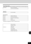 Page 18010-7
1
2
3
4
5
6
7
9
10
11
128
Paper Feeding Controller
(Control for Paper Feed Unit, Paper Feed Pedestal, Large-capacity Feeder, and Automatic Duplexing Unit)
Model Name
GH-1010 (e-STUDIO16)
GH-1020 (e-STUDIO16/20/25)
Memory Kit
Model Name GC-1050 (64 MB)
Other Optional Kits
GF-1110
GA-1030
GA-1031
GD-1060
GD-1070
Network Interface Card
Printer Kit (e-STUDIO16)
Printer Kit (e-STUDIO16/20/25)
FAX Kit
Internet FAX Kit
Specifications and appearance are subject to change without notice.
Packing List
Setup...