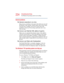 Page 224224
If Something Goes Wrong
The Windows ® operating system is not working
5.375 x 8.375 ver 2.4.0
Internet problems
My Internet connection is very slow.
Many factors contribute to the speed with which you can surf 
the Internet. They include: modem speed, time of day (when 
everyone else is surfing, your access can be slow) and 
popularity of the site. If accessing a particular site is very 
slow, try later.
My browser can’t find the URL address I typed in.
Make sure you separated the domain names of the...