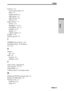 Page 273 Index-5
INDEX
Soft keys  5-2
cursor control mode  5-3
Enter  5-3
numeric mode  5-3
right Alt key  5-3
right Ctrl key  5-3
ScrLock  5-3
Sound system  1-7
drivers  1-11
headphone  1-6, 2-1
microphone  1-6, 2-1
problems  9-19
speaker  2-7
volume control  2-2
Standby  1-10
System auto off  1-9
T
TOSHIBA Power Saver  1-10
Troubleshooting,See Problems
TV  8-14
U
Utilities
list  1-10
USB  1-6
location  2-4
problems  9-20
V
Video modes, Appendix B
Vide-out jack  1-7, 2-2
Video RAM  1-4
Volume control,See Sound...