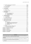 Page 9
ENGLISH VERSION EO1-33089 
  2.9  Position and Print Tone Fine Adjustment  ................................................................... E2-60 
   2.9.1 Fine Ad justment..................................................................................................... E2- 60 
 2.10 Threshold Setting ........................................................................................................ E2-67 
 2.11 Sensor Setting...