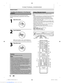 Page 12Downloaded from www.Manualslib.com manuals search engine 12 EN12 EN
FUNCTIONAL OVERVIEW
Remote Control
Installing the Batteries in the Remote 
Control
Keep in mind the following when using the remote 
control:
•  Make sure that there are no obstacles between the remote control and the infrared sensor window on the unit.
•  Remote operation may become unreliable if strong sunlight or fluorescent light is shining on the infrared 
sensor window of the unit.
•  Remote control for different devices can...