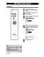 Page 26SETTINGTHECLOCK
Settheclock before youtrythe timer programming.
PaRSlOV
re3SPACE
mSETlJPr:;Pl~"
Note.;,
•Youf,l;:lp~ksetii;fail~r~;orthisu.30seconds..,*.;
•Forsettfng theday:year,hQurand minute,[the Number buttons]canalso beused.
•
Youcan setthebuilt-in calendarfromtheyear2007upto2057. .
26EN
1
2
3
Press[SETUP]anduse[.&I~]to
select General Setting,thenpress
[ENTER].
Use
[.&I~]toselect Clock,then
press[ENTER].
Clock menuwillappear.
Use[.&I~]toselect calendar ortime,
thenpress[ENTER].
JAN101/2008(ruE) 