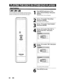 Page 30[iR~~
Youcanfinalizediscsautomatically usingthisfunction.Youcanusethisfunctiontofinalize discsafterfinishing
alltimerrecordings andatthe endofthedisc space.1
Press [SETUP]anduse[.6..,-.]to
selectGeneralSetting,thenpress
[ENTER].
General Settingmenuwillappear.
o
;1:;1
o
SETUP
E:J
oo
2
3
4
5
Use[.6..,-.]toselectRecording,
thenpress [ENTER].
Recording menuwillappear.
Use[.6..,-.]toselectAutoFinalize,
thenpress [ENTER].
Use
[.6..,-.]toselectDiscFullor
EndofTimerRec,thenpress
[ENTER].
lIL.....----...