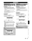 Page 63Using[DISPLAY]
Press[DVD]first•
•For audioCD,MP3orWMA, skiptostep2.1)Duringplayback, press[DISPLAY].
2) Use [
....,~]toselect~,thenpress [ENTER].
e.g.)audioCD
1"'~aIIIjjGlJji~iiiiijmii,m,II
e.g.)MP3files
I
~"iiiiiiiiEJfI0..GlamD
Thenumber nextto0willbehighlighted.
~cR:ECfDI~cRJ113
Using[SKIP~]I[SKIP~]
Press[DVD]first.
1)Duringplayback, press[SKIP~]toskipthe
currenttrack/fileandmovetothenext.
.The track/file willmove forward oneatatime.
To
gobacktothe beginningofthecurrent track/file,...