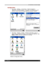 Page 101  Wi-Fi (IEEE 802.11b) WLAN Adaptor 
Users Manual 8-2 
TOSHIBA Pocket PC e740 Version   1   Last Saved on 10/05/2002 21:02 
ENGLISH using  Euro_C.dot –– Printed on 10/05/2002 as PDA3_UK 
Configuration 
1 Click Start > Settings > Connections > Network Adaptors > 
“IEEE 802.11b WLAN Adaptor” > Properties > IP Address to set IP 
address, Subnet mask and Default gateway settings if needed. 
     
2 Click Start > Settings > System > Wireless LAN Utility to view or 
adjust other configuration settings, such as...