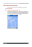 Page 111  Wi-Fi (IEEE 802.11b) WLAN Adaptor 
Users Manual 8-12 
TOSHIBA Pocket PC e740 Version   1   Last Saved on 10/05/2002 21:02 
ENGLISH using  Euro_C.dot –– Printed on 10/05/2002 as PDA3_UK 
TMU-Traffic Monitoring Utility 
TMU keeps users updated of current WLAN Module’s activity status. 
Icon Specification 
  Wireless Communication Switch off:  
The Wireless Communication Switch, on the bottom of the PDA, is turned 
off. Clicking on the icon  gives you a warning message, “Please turn on 
Wireless...