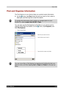 Page 50 Basic Skills 
Users Manual 2-33 
TOSHIBA Pocket PC e740 Version   1   Last Saved on 10/05/2002 21:02 
ENGLISH using  Euro_C.dot –– Printed on 10/05/2002 as PDA3_UK 
Find and Organize Information 
The Find feature on your device helps you quickly locate information. 
■ On the 
 menu, tap Find. Enter the text you want to find, select a 
data type, and then tap Go to start the search. 
To quickly find information that is taking up storage space on your 
Pocket PC, select Larger than 64 KB in Type. 
You can...