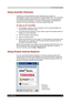 Page 92 Pocket Internet Explorer 
Users Manual 6-3 
TOSHIBA Pocket PC e740 Version   1   Last Saved on 10/05/2002 21:02 
ENGLISH using  Euro_C.dot –– Printed on 10/05/2002 as PDA3_UK 
Using AvantGo Channels 
AvantGo is a free interactive service that gives you access to 
personalized content and thousands of popular Web sites. You subscribe 
to AvantGo channels directly from your device. Then, you synchronize 
your device and computer, or connect to the Internet to download the 
content. For more information,...