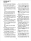 Page 90PROGRAMMING PROCEDURES 
SECTION 500-036-300 
JANUARY 1988 
gram, using the various keys to change the sta- 
tus of their respective LEDs. The selections 
listed below must be repeated for each station. 
In all cases, mark an X where required. 
1) Privacy Override- mark an X next to 17 if the 
station is allowed the Privacy Override fea- 
ture. Allows an override (break-in) when a 
CO key is depressed with the CO LED on 
steady. Both parties can hear an override 
tone. 
NOTE. 
A maximum of two stations...