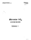 Page 302TOSHlflA SYSTEM PRACTICES 
ELECTRONIC KEY TELEPHONE SYSTEM serara VJ, 
- SYSTEM RECIIRD 
MAY 1985 
II 
SYSTEM RECORD 
TSO 36.2446  