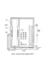 Page 3Handset
HeadsetConnectorSpeaker\
Modular
CordDial Pad
\MIC
@4
Speaker On/Off Key
\\Conference Key i-fold Key
Microphone
RingingVolume
FIEKSpeaker
Volume
Control
1xiie!
I
31eIS. Intercom
KeyFeature & FunctionLEDsMicrophone
IO-key 
- Electronic Key Telephone (EKT) 