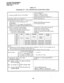 Page 117SYSTEM PROGRAMMING 
SECTION 100-020-300 
JUNE 1983 
TABLE 18 
PROGRAM 2X-TOLL RESTRICTION EXCEPTION CODES 
LED on MCAU on 
1. Operate the SET switch on the MCAU Station 17 MW/F L LED on 
System is in program mode 
’ 
Normal functions halt on Station 17 
2. Operate =I key on Station 17 SPK R LED steady on . . 
3. Dial i?l n on the dial pad. X = 1, 2,3,4 or 5- 
the system will store a maximum of 5 
access codes. SPKR LED flashes continuously 
Dial m r/ (X= 1) to program 1 st access code; CO 10 LED will...