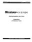 Page 106STRATAGY 4/6/24 INSTALLATION AND MAINTENANCE MANUAL SEPTEMBER 1994 
PROGRAMMING SECTION 
CHAPTER 1 
INTRODUCTION  