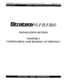 Page 60STRATAGY 4/6/24 INSTALLATION AND MAINTENANCE MANUAL 
SEPTEMBER 1994 
INSTALLATION SECTION 
CHAPTER 5 
CONFIGURING AND BACKING UP STRATAGY  