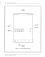 Page 74’ 4-18 InstallSion and Maintenance Manual 
. . _- 
.- Mounfing 
Locations 
Card Reset 
LEDs 
______----------- 
\$?J 0 
0 
0 0) 
\____________------ 
Channel 
Status 
LEDs 
01 03 
05 
07 0 
(32 04 
06 
08 0 
Locations Alarm LED 
Power LED 
Figure 4-4 The VP 100 Mounting Locations 
Toshiba VP Systems Release 6.1 December, 1992  