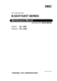 Page 143 
PRINTED IN JAPAN 
 
TEC Thermal Printer 
B-SX4T/SX5T SERIES 
 
Document No. EO18-33012A 
 
Original Jan., 2003 
(Revised Feb., 2003) 
 
Maintenance Manual  