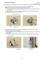 Page 30610. MAJOR UNIT REPLACEMENT EO18-33012A 
10.12 HEAD UP SENSOR 
 
10-33 5) Detach the head up sensor from the head up sensor plate in the following steps. 
 NOTE: The head up sensor is attached to the plate with the four hooks. 
 (1) Pull the head up sensor in the direction indicated by the arrow to unhook the two hooks on the 
connector side. 
 (2) Move the head up sensor in the direction indicated by the arrow to unhook the other hooks. 
 (3) Detach the head up sensor from the plate....