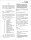 Page 266Q-i.01 This section describes the maintenance 
procedures used for the diagnosis of faults in the 
PERCEPTION Electronic Business Communication 
systems. Faults are classified and then cleared by 
replacing apparatus and performing operational 
tests in the sequences prescribed by the fault 
clearing flow charts in Paragraph 05. 
Q2.01 A fault classification flow chart is pro- 
vided to ensure that fault clearing is pursued in 
a logical sequence (Chart No. II. 
Q2.02 In the flow charts an assumption is...