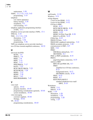 Page 766Index
replacement,3-30 