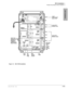 Page 33DK14 Installation
Printed Circuit Board (PCB) Installation
Strata DK I&M 5/991-11
DK14 Installation
J15QSTS1A
J1
J11J4
J14
J6
J8
J1
F.G.
STU STU
J7
J5
WARNINGHazardous voltage inside !
If servicing required,
remove A.C. cord.
HPFB6
QCDU2A
QKYS
J2
J10J20J3
J21J4
J1
SW101
CO4
SIO 1
SIO 2 DC BATT
QRCU3A
Component Side
CO2 
J6-25 Pair 
Amphenol Jack 
(female) for 
Telephone 
Tip/Ring and 
Relay Contact CO3  CO1 
PFT, RJ11
Modular
Jack6-wire RJ11
Modular Jacks6-wire RJ11
Modular Jack 1 or 2 
HPFB reserve...