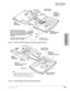 Page 341Station Apparatus
Telephone Upgrades
Strata DK I&M    5/999-9
Station Apparatus
Figure 9-5 RPCI-DI or PDIU-DI2 Installation into 2000-series Digital Telephone
Figure 9-6 PDIU-DI Installation into 1000-series Digital Telephone
To P2 of
Bottom PCB Digital
Telephone
Top Assembly
RPCI-DI or
PDIU-DI2 2000 Digital
Telephone Base
To P1 of
Bottom PCB
RS-232 (Female)
DB-25 Connector
Red
WireDIU & VSU
DIU & ADM
Perception
Strap (only cut
if installed on
Perception)
Before
After
RPCI-DI V.2s have stand offs that...