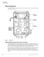 Page 16Strata DK14
KSU Architecture
2Strata DK General Description     5/99
KSU Architecture
The Strata DK14 KSU contains the main processor, operating software, circuitry and the following 
components (see Figure 2).
Figure 2 KSU Interior
Digital Telephone/Central Office (CO) Line Circuits
The main PCB (WMAU) has four integrated circuits that can connect to digital corded and/or 
cordless telephones, stand-alone data interface units (PDIU-DSs), and digital door phone/lock 
control units (DDCB). Each of the...