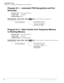 Page 16Initialization & Test
Program 91-1 – Automatic PCB Recognition and Port Renumber
2Strata DK System Record Sheets 5/99
Program 91-1 – Automatic PCB Recognition and Port 
Renumber
Processor Type:DK14, DK40i, All RCTUs 
Program Type:Initialization
Initialized Default:None
Program 91-2 – Data Transfer from Temporary Memory 
to Working Memory
Processor Type:DK14, DK40i, All RCTUs 
Program Type:Initialization
Initialized Default:See individual programs




  6SNU   +ROG  6SNU +ROG Program...