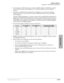 Page 163System & Station
Program 39 – Flexible Button Assignments
Strata DK Programming 5/993-117
System & Station
©The total number of [DNs] allowed on a telephone ([PDN], [SDNs], and [PhDNs]) is limited 
to the number of buttons on the telephone (i.e., a 20-button telephone can have 20 [DN] 
buttons).
©The number of [SDN] buttons programmed on a telephone for a given Primary Directory 
Number must always be the same as the number of [PDN] buttons that exist on the [PDN] 
owner telephone.
Example: If [PDN] 200...