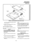 Page 141INSTALLATION-PCB 
SECTION 200-096-206 
FEBRUARY1991 
J2 
CRCU (-4 or -8) 
\! ! J3 
 P9 
P8 
ROM (4 each) 
Located under CRCU J4 
FlGURE6-3-DTMF RECEIVER UNlT(CRCU)lNSTALLATlON 
with PCTU connectors P2, P3, P8, and P9 
(refer to Figure 6-3). 
3) Apply firm, even pressure to CRCU to ensure 
proper mating of connectors. 
3.20 PCTU Installation Procedures 
3.21 
Install the PCTU in accordance with the fol- 
lowing steps: 
CAUTION! 
Do 
not remove plastic insulating shield 
from back of PCTU PCB. If shield...