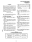 Page 2501 GENERAL 
1 
.OO This chapter contains point-to-point wiring 
diagrams for connection of telephones, lines, pe- 
ripheral equipment, and power supply to the DK 
systems. Wiring diagrams are divided into groups 
according to the PCB which provides the interface 
for, or controls the operation of, the associated 
equipment. Table A provides FCC registration 
numbers and a summary of electrical characteris- 
tics related to DK circuit wiring. 
l Figure 9-22-MDF Wiring for Digital Tele- 
phones (DKTs) With...