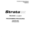 Page 280PROGRAMMINGPROCEDURES-INTRODUCTION 
SECTION 200-096-301 
FEBRUARY1991 
Stratalzx 
RELEASE 1,2, and 3 
PROGRAMMING PROCEDURES 
CHAPTER ONE 
INTRODUCTION  