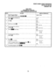 Page 622REMOTE AOMIN 81 MAINT PROCEDURES 
SECTION 200-096-600 
FEBRUARY 1991 
TABLE RM-G 
PROGRAM 92 (continued) 
TIMED REMINDERS INITIALIZATION 
;TEP ACTION 
DISPLAY/PRINTOUT 
1 Enter Program Mode 
>MODE PROG 
At the >MODE prompt, enter i B m 1 
q . 
2 Enter Pro ram Number 92 
d P 92 
Press - P92 
3 Enter1 . P92 
P92 4 
4 Enter key number 11 P92 
P92 4 02 N 
5 Change key 02 to “ON” by 
entering [ . P92 
P92 4 02 N Y 
6 
Press m two times. P92 
P92 4 02 N Y 
03 N 
04 N 
7 Change key 04 to “ON” by P92 
entering [...