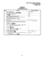 Page 662REMOTEADMIN &MAlNTPROCEDURES 
SECTION 200-096-600 
FEBRUARY1991 
TABLERM-AX 
PROGRAM55-1 
LCR MODIFIED DIGITS-ADD 
;TEP ACTION 
DISPLAY/PRINTOUT 
I Enter Program Mode 
>MODE PROG 
At the >MODE prompt, enter i m m a 
q . P 
2 Enter Program Number 55 P 55 
Press 
q . P55 
3 Enter Modified Digits Table Number P55 1 
Refer to the System Record Sheet and enter the required 
modified digits table number (1 - 6). 
Example: Enter table number 1, enter [ . 
4 Enter Code 1 P55 11~~~ (up to22 digits) 
The system...