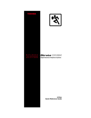 Page 1726+,%$
inView
Quick Reference Guide
BUSINESS
TELEPHONE
SOLUTIONS
Digital Business Telephone Systems
IVQA_qrg.fm  Page -1  Wednesday, April 28, 1999  1:18 PM 