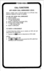 Page 25CALL FUNCTIONS 
OFF-HOOK CALL ANNOUNCE (OCA) 
Allows a station user to call and speak to an off-hook, busy 
electronic telephone through the speaker. 
TO USE OFF-HOOK CALL ANNOUNCE 
1) Lift the handset. 
2) Call the desired station. 
l Hear warning tone. 
3) Speak to called party (automatic OCA). 
4) If a busy tone is heard, dial 1. 
l Hear warning tone. 
5) Speak to called party. 
TO FORCE A DISCONNECT 
A forced disconnect allows you to receive an OCA call and 
disconnects the calling party. 
1) Depress...