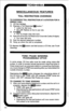 Page 46MISCELLANEOUS FEATURES 
TOLL RESTRICTION OVERRIDE 
TO OVERRIDE TOLL RESTRICTION AT A STATION FOR A 
SINGLE CALL 
1) Lift the handset. 
2) Depress a Toll Restricted m button.* 
l Listen for dial tone. 
l CO LED flashes at the In-use rate. 
3) Dial pii. 
l You no longer hear dial tone. 
4) Dial oneof thetwoToll Restriction Override Codes(4digits). 
l You hear dial tone. 
5) Dial the desired telephone number. 
6) Hang up when the call is completed. 
* Or depress the m button and dial access a CO line; see...