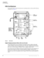 Page 18Strata DK14
KSU Architecture
2Strata DK General Description    6/00
KSU Architecture
The Strata DK14 KSU contains the main processor, operating software, circuitry and the following 
components (see Figure 2).
Figure 2 KSU Interior
Digital Telephone/Central Office (CO) Line Circuits
The main PCB (WMAU) has four integrated circuits that can connect to digital corded and/or 
cordless telephones, stand-alone data interface units (PDIU-DSs), and digital door phone/lock 
control units (DDCB). Each of the...