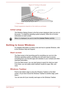 Page 24Figure 2-5 Turning on the power1. Power button
Product appearance depends on the model you purchased.
Initial setup The Windows Startup Screen is the first screen displayed when you turn on
the power. To install the operating system properly, follow the on-screen instructions on each screen.
When it is displayed, be sure to read the  License Terms carefully.
Getting to know Windows
For detailed information on what is new and how to operate Windows, refer
to the Windows Help and Support.
Start screen The...