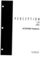 Page 186PERCEPTION 
eaex 
ACD/MIS Features 
Issue 2, February 1992 
Section 200-255-680  