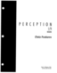 Page 200PERCEPTION 
eaex 
Data Features 
Issue 2, February 1992 
Section 200-255-690  