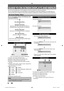 Page 1414 EN14 EN
L1
1/   5 1/   5-RWVRORG0:01:00 / 1:23:45
SP 1:53
25
613
744
* This is an example screen only for explanation.
1. Indicates a disc type and format mode.
2. Indicates a type of titles for VR mode DVD-RW .
3. Indicates a selected external input mode.
4. Indicates a recording mode and possible recording 
time left.
5. Indicates a title number, chapter number, elapsed time 
and total time of disc playback.
6. Each icon means:
: Search
: Audio
: Subtitle
: Angle
: Repeat: Marker
: Noise Reduction /...