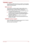 Page 121TOSHIBA supportIf you require any additional help using your computer or if you are havingproblems operating the computer, you might need to contact TOSHIBA foradditional technical assistance.
Before you call Some problems you experience might be related to software or the
operating system so it is important that you investigate other sources of
assistance first. Before contacting TOSHIBA, try the following:
Review troubleshooting sections in the documentation supplied with your software and/or...
