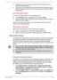 Page 30Restores the previous working environment more rapidly than the
Hibernation Mode feature. Saves power by shutting down the system when the tablet receives no
input or hardware access for the time period set by the System Sleep
Mode feature.Executing Sleep Mode
You can enter Sleep Mode in one of following ways:
In the Settings charm, tap Power
 and then select Sleep. Press the power button. Please note that this feature must be enabled
within the Power Options.
When you turn the power back on, you can...